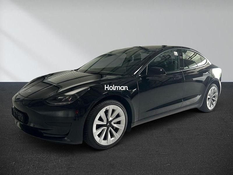 Schwarz Gebraucht 2021 Tesla Model 3 Standard Range Plus Limousine | 21.472 € (Guter Preis) - Bild 1/4