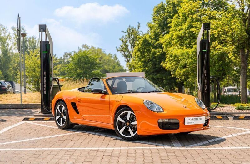 Orange Gebraucht 2007 Porsche Boxster Edition Cabrio | 48.999 € - Bild 1/4