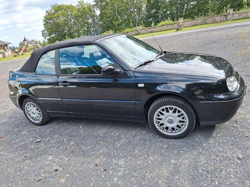 Gebraucht VW Golf Cabriolet Conceptline 101 PS (74 kW) 1999 Schwarz Cabrio