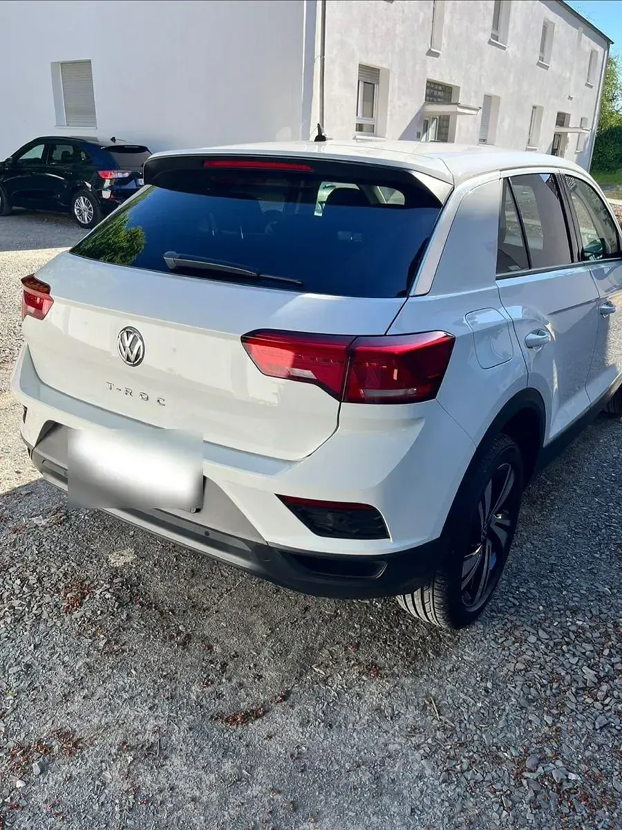 Gebraucht VW T-Roc 116 PS (85 kW) 2019 Weiß SUV