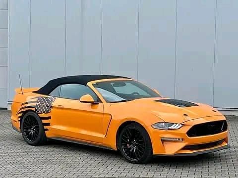 Gebraucht Ford Mustang 450 PS (330 kW) 2019 Orange Cabrio