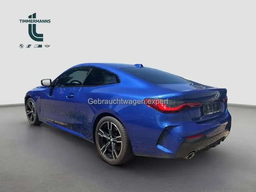 Gebraucht BMW 420 Coupé Shadowline 184 PS (135 kW) 2023 Portimao blau (metallic) Coupé