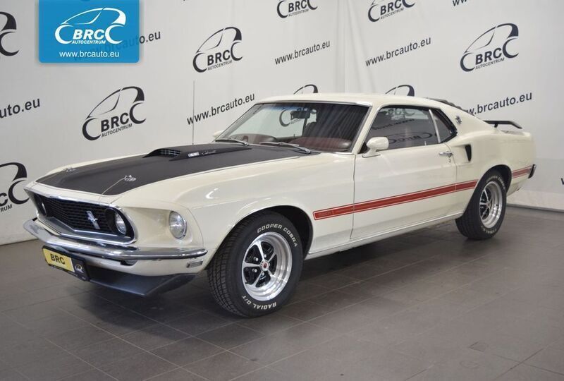 Weiß Gebraucht 1969 Ford Mustang Mach 1 | 74.500 € - Bild 1/4