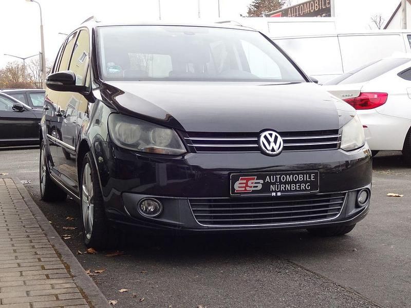 Gebraucht VW Touran Highline 140 PS (102 kW) 2010 Schwarz Van / Kleinbus