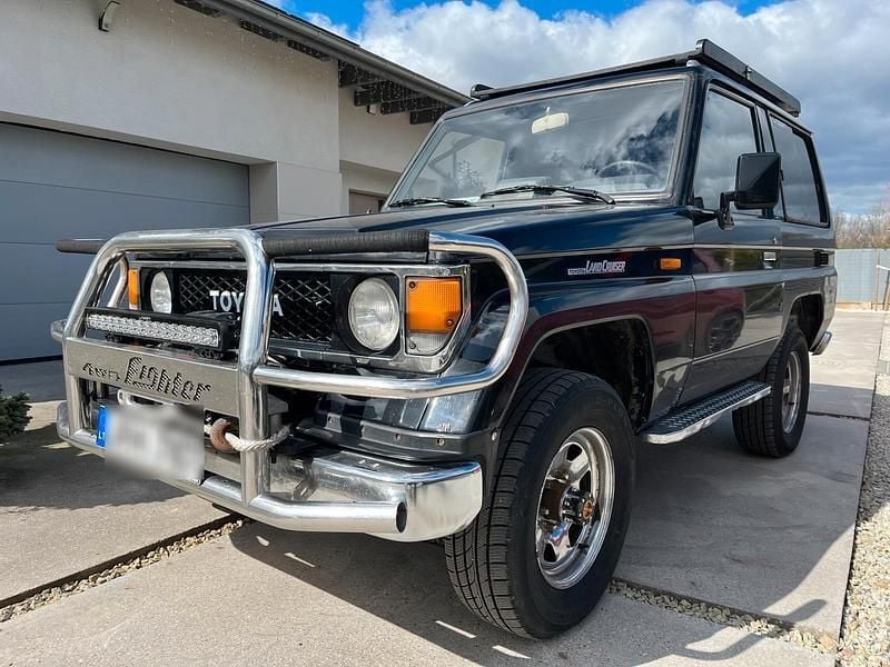 Gebraucht Toyota Land Cruiser 115 PS (84 kW) 1991 Schwarz SUV