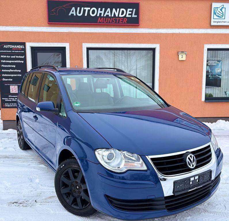 Gebraucht VW Touran 140 PS (102 kW) 2007 Blau Van / Kleinbus