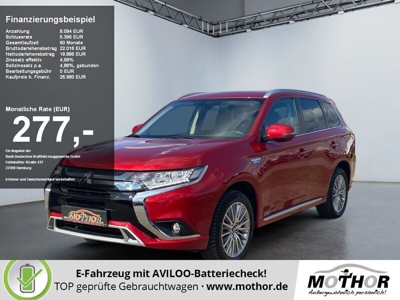 Dynamic rot Gebraucht 2021 Mitsubishi Outlander P-HEV Spirit SUV | 26.347 € (Etwas zu teuer) - Bild 1/4