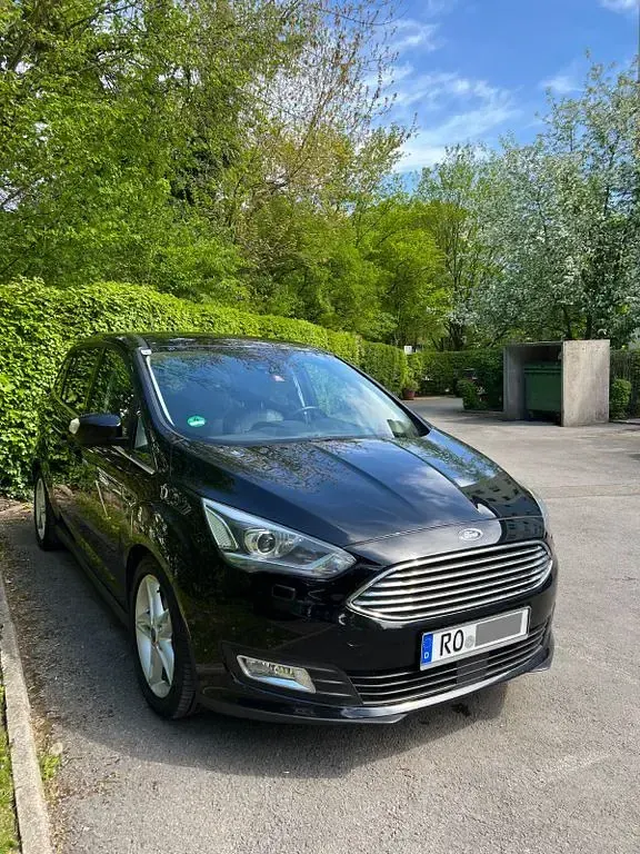 Gebraucht Ford Grand C-Max Titanium 120 PS (88 kW) 2018 Schwarz Van / Kleinbus