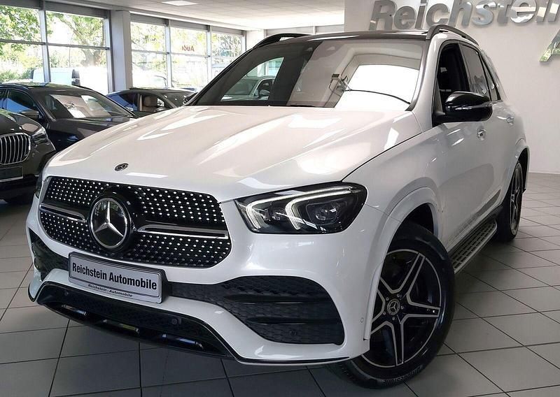 Diamantweiss (metallic) Gebraucht 2020 Mercedes GLE400 AMG SUV | 60.980 € (Etwas zu teuer) - Bild 1/4