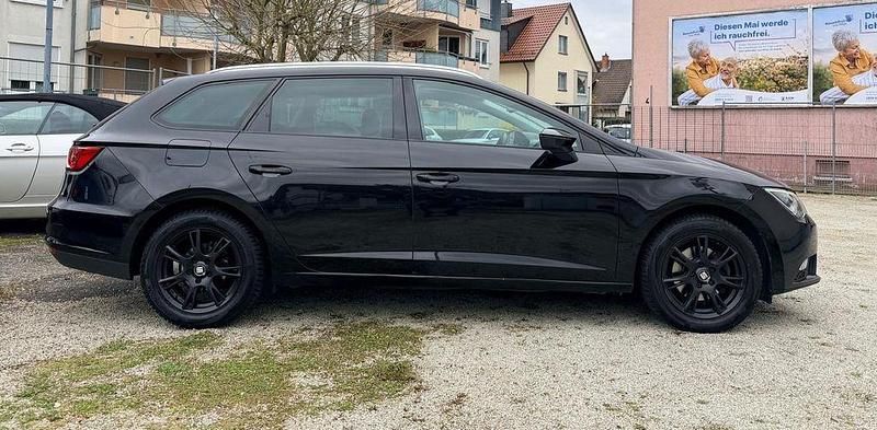 Gebraucht Seat Leon ST 110 PS (80 kW) 2015 Schwarz Kombi