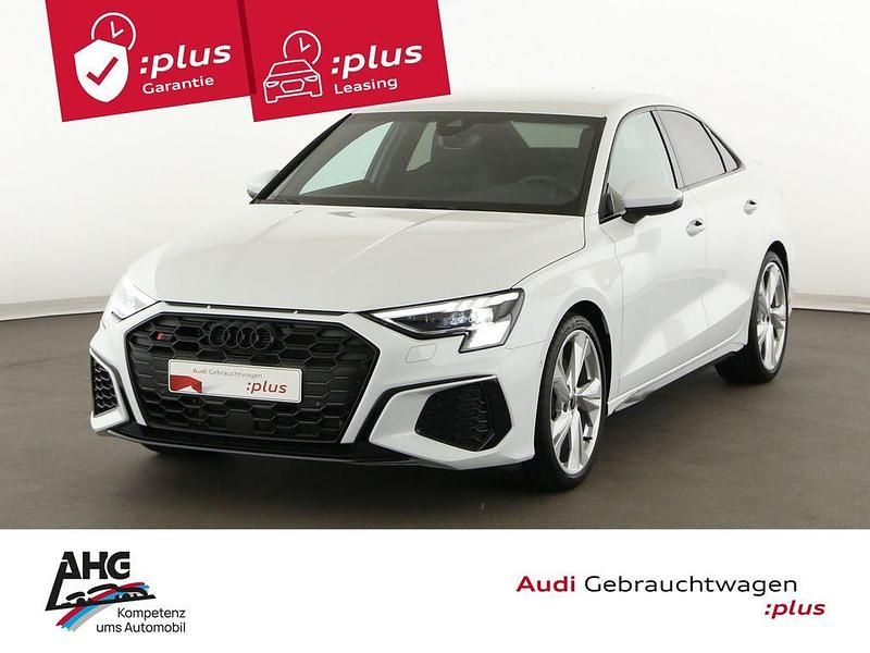 Gletscherweiß metallic Gebraucht 2024 Audi S3 Ambiente Limousine | 45.890 € (Fairer Preis) - Bild 1/4