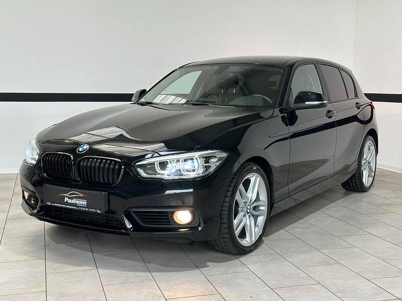 Schwarz Gebraucht 2015 BMW 120 Advantage Kleinwagen | 12.890 € (Teuer) - Bild 1/4
