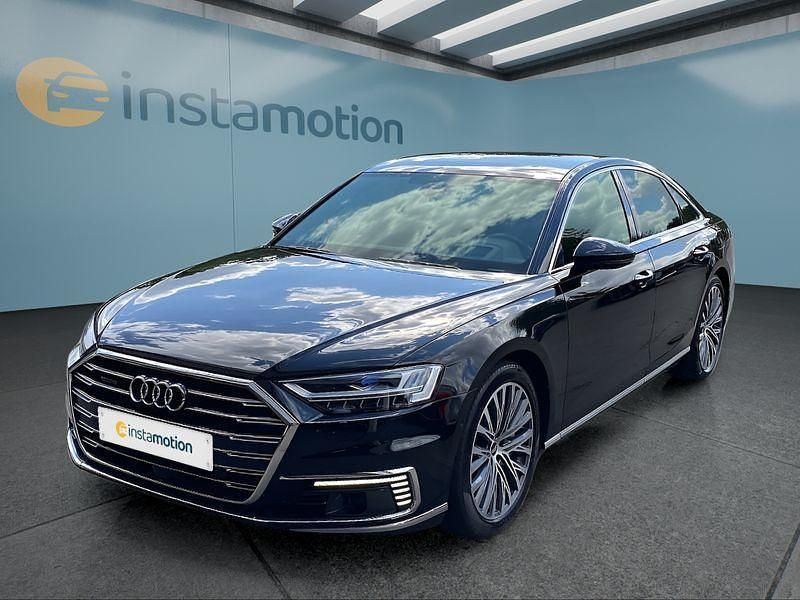 Schwarz Gebraucht 2021 Audi A8 Limousine | 49.449 € (Fairer Preis) - Bild 1/4