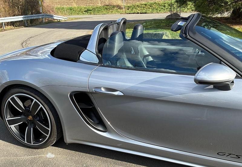 Gebraucht Porsche Boxster 400 PS (294 kW) 2023 Silber Cabrio