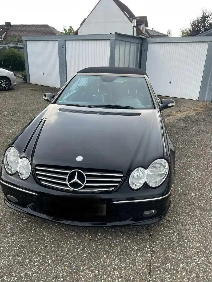 Gebraucht Mercedes CLK55 AMG AMG 367 PS (269 kW) 2004 Schwarz Cabrio