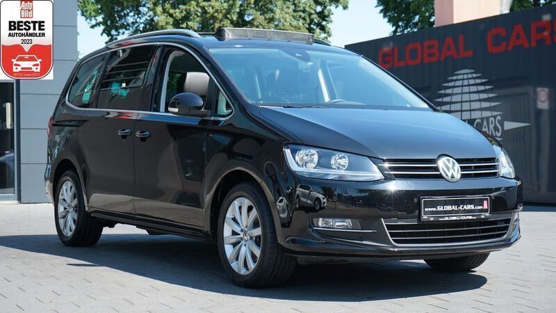 Schwarz Gebraucht 2022 VW Sharan Highline Van / Kleinbus | 30.885 € (Fairer Preis) - Bild 1/4