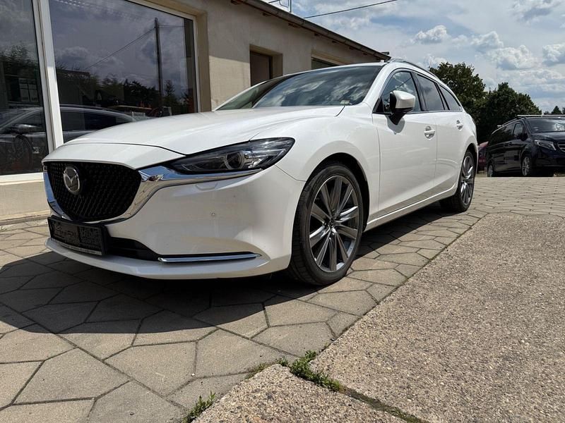 Weiß Gebraucht 2020 Mazda 6 Sports-Line Kombi | 18.000 € (Fairer Preis) - Bild 1/4