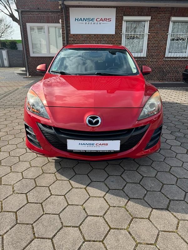 Gebraucht Mazda 3 105 PS (77 kW) 2009 Rot Kleinwagen