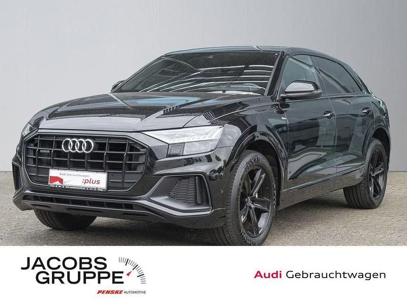 Tiefschwarz Gebraucht 2021 Audi Q8 Ambiente SUV | 58.980 € (Superpreis) - Bild 1/4
