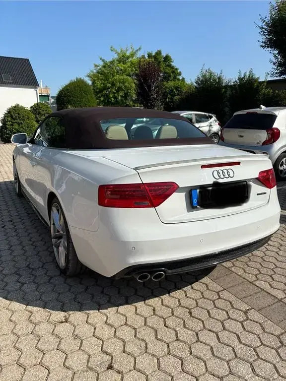 Gebraucht Audi A5 Cabriolet S-Line 190 PS (139 kW) 2016 Weiß Cabrio