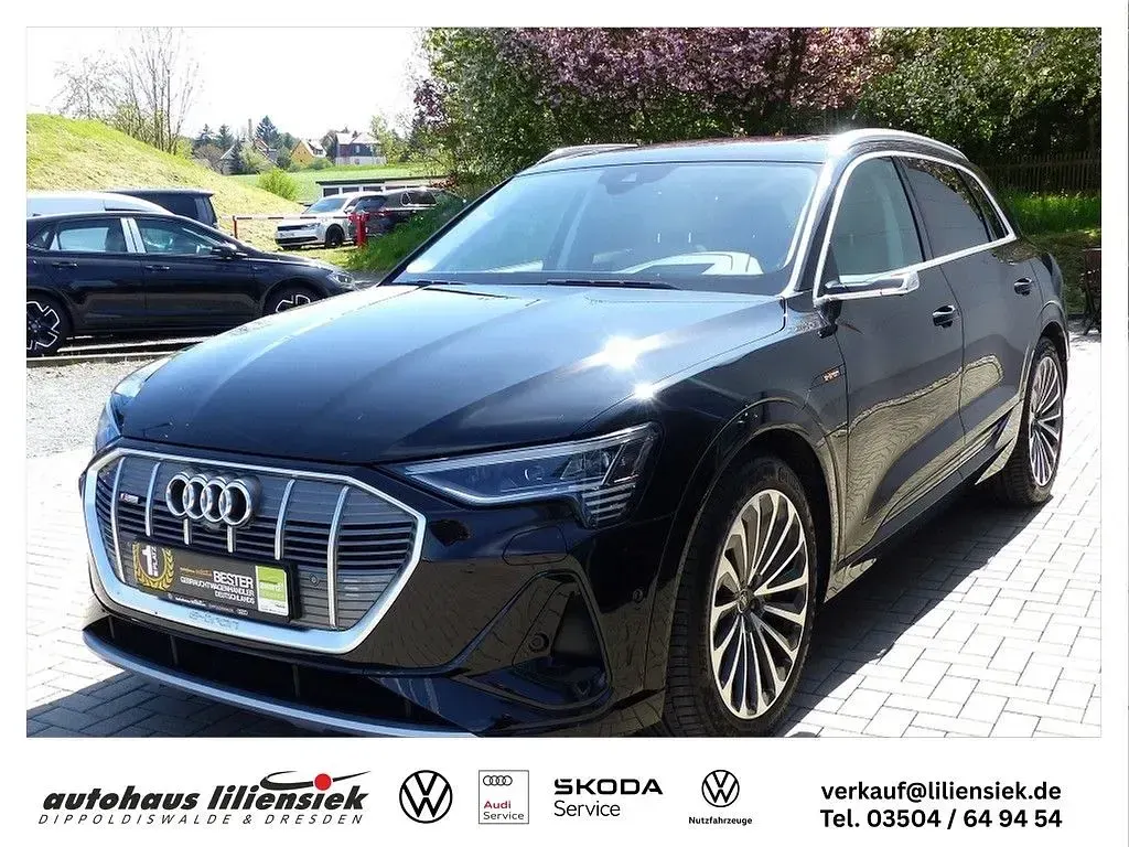 Gebraucht Audi e-tron S-Line 300 kW (408 PS) 2022 Schwarz SUV