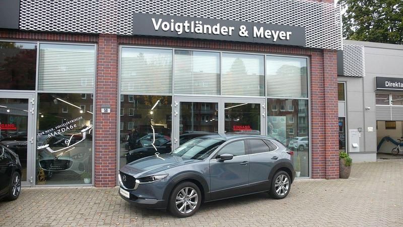 Grau Gebraucht 2021 Mazda CX-30 Selection SUV | 23.485 € (Fairer Preis) - Bild 1/4