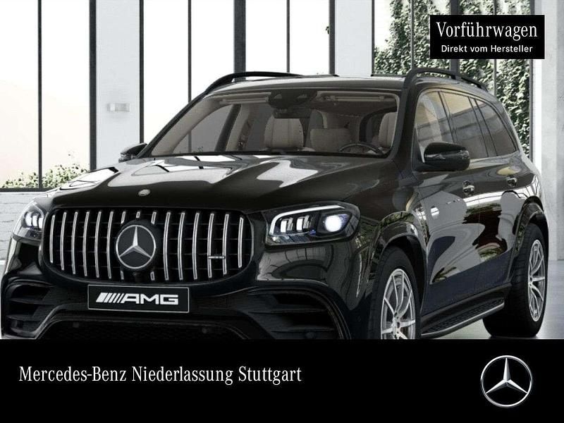 Schwarz Gebraucht 2024 Mercedes GLS63 AMG Night SUV | 152.990 € - Bild 1/4
