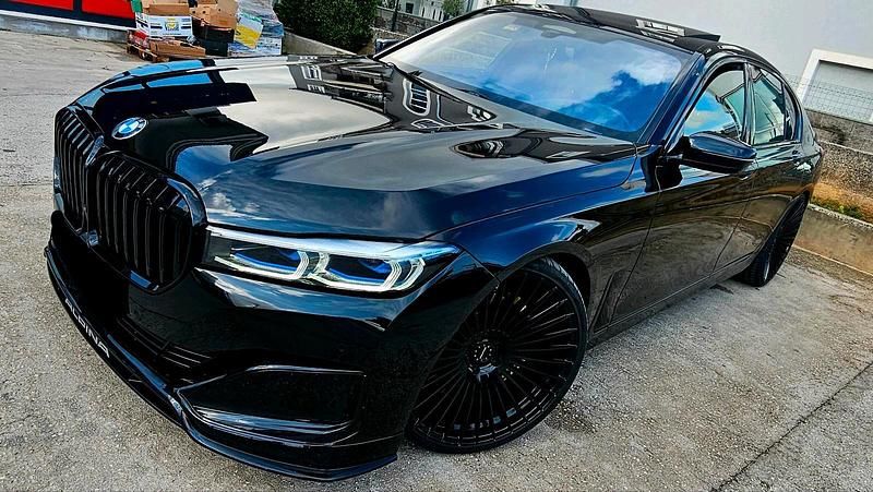 Schwarz Gebraucht 2022 BMW 730 Limousine | 79.500 € - Bild 1/4