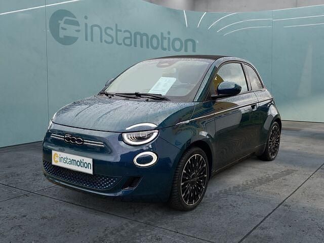 Gebraucht Fiat 500e Icon 86 kW (118 PS) 2021 Grün Cabrio