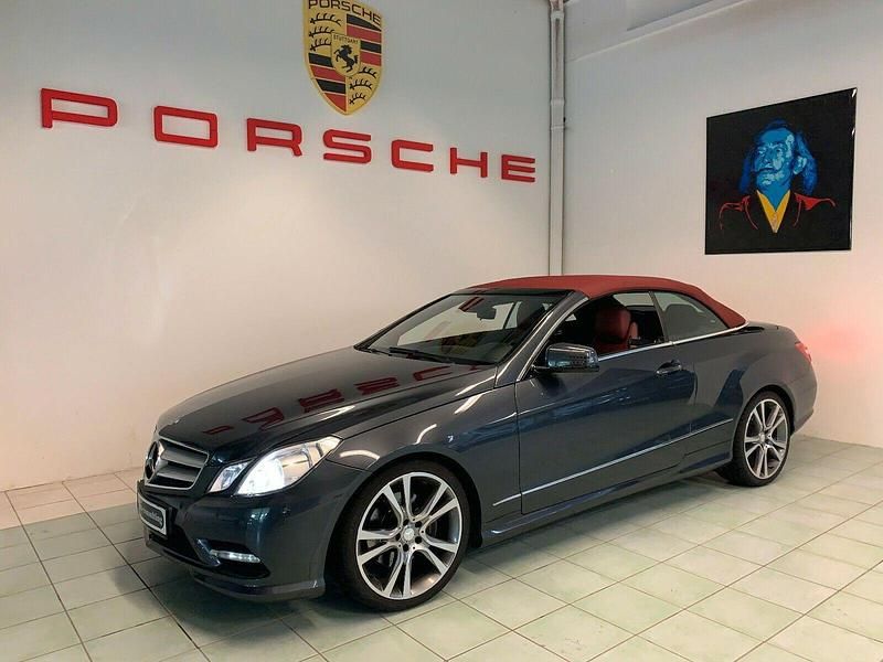 Grau Gebraucht 2012 Mercedes E250 AMG Cabrio | 17.300 € (Fairer Preis) - Bild 1/4