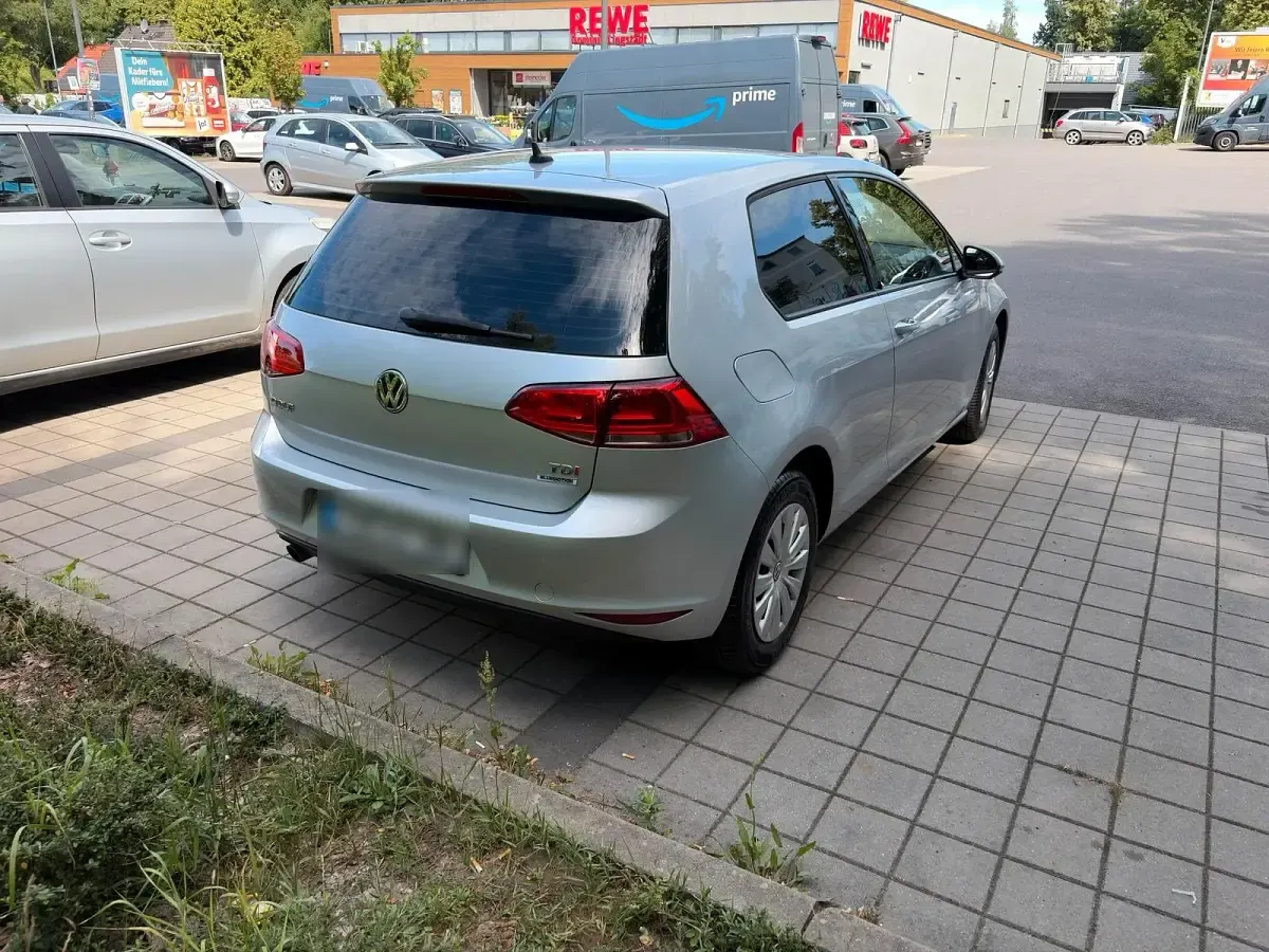 Gebraucht VW Golf VII 110 PS (80 kW) 2015 Silber Kleinwagen