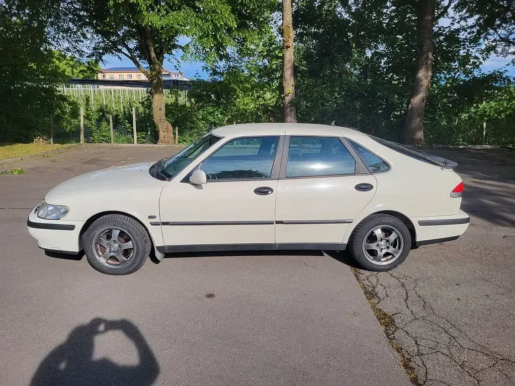 Gebraucht Saab 9-3 150 PS (110 kW) 2002 Weiß Limousine