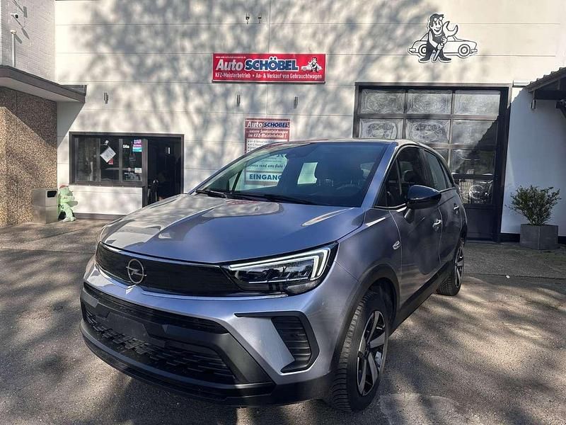Gebraucht Opel Crossland X 110 PS (80 kW) 2021 Kontrast grau/quarz silber SUV