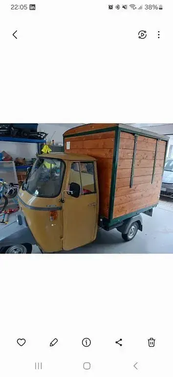 Second-hand Piaggio APE 20 CP (14 kW) 1981 Galben