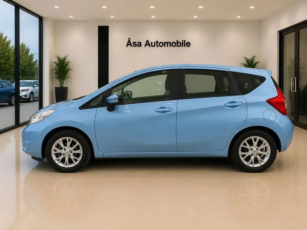 Gebraucht Nissan Note Acenta 80 PS (58 kW) 2014 Blau Kleinwagen