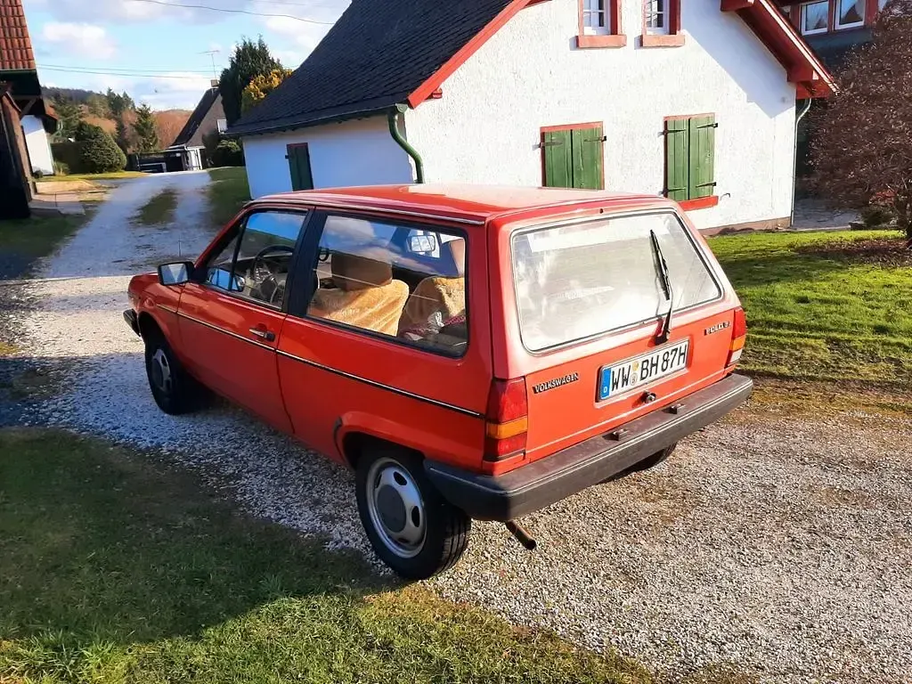 Używany VW Polo 50 KM (36 kW) 1983 Czerwony Kombi