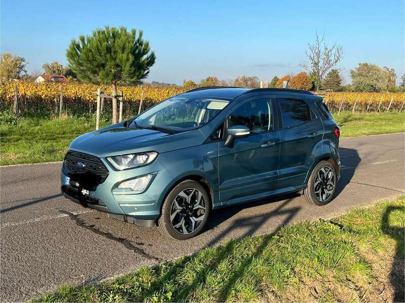 Blau Gebraucht 2020 Ford Ecosport ST-Line SUV | 14.350 € (Guter Preis) - Bild 1/4