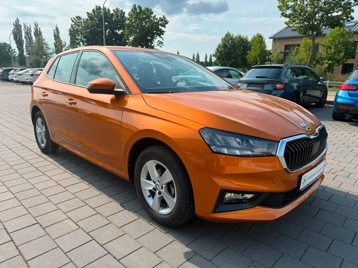 Gebraucht Skoda Fabia Selection 95 PS (69 kW) 2025 Orange Kleinwagen