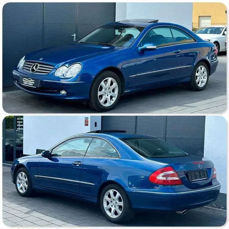 Gebraucht Mercedes CLK320 Elegance 218 PS (160 kW) 2003 Blau Coupé