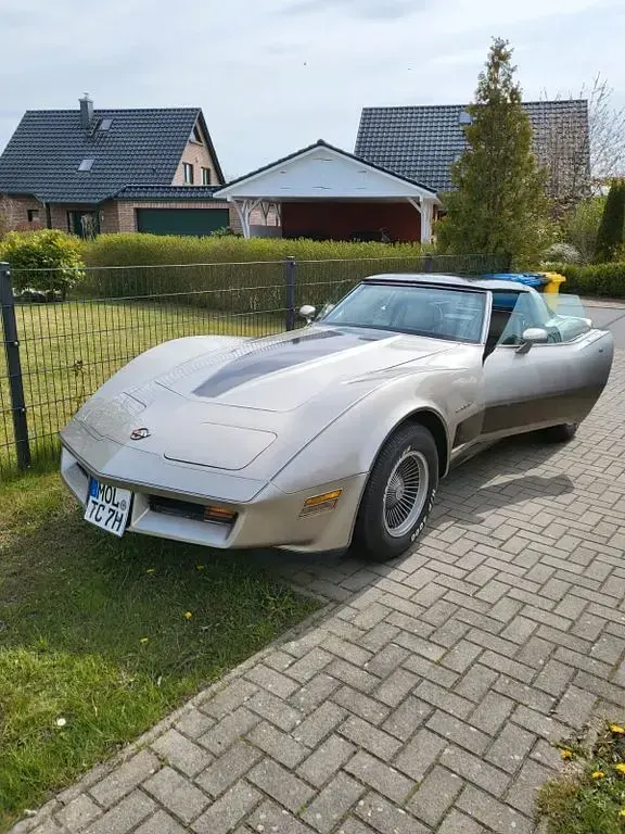 Gebraucht Corvette C3 201 PS (147 kW) 1982 Silber Cabrio