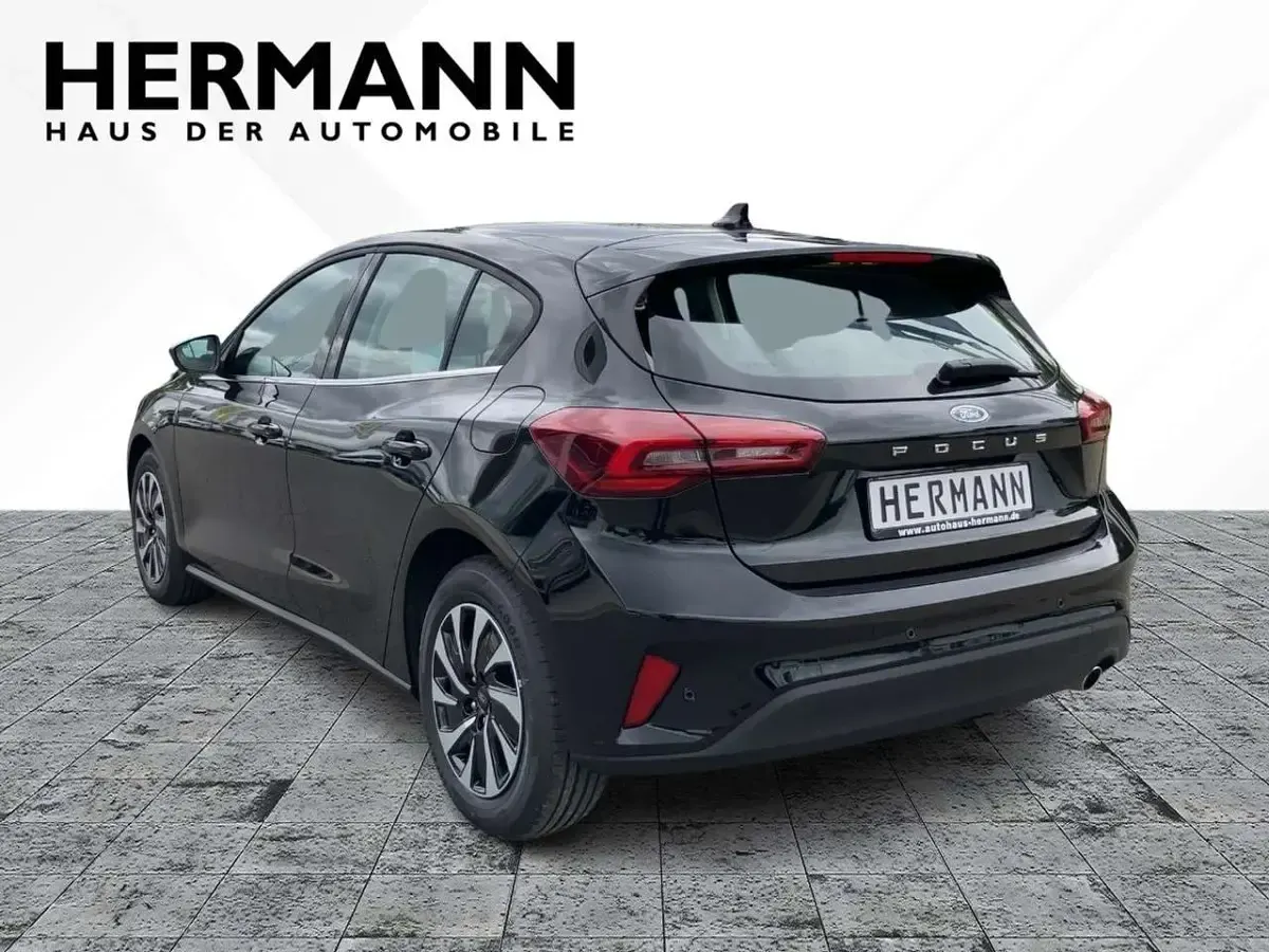 Brugt Ford Focus Titanium 125 HK (91 kW) 2024 Sort Sedan