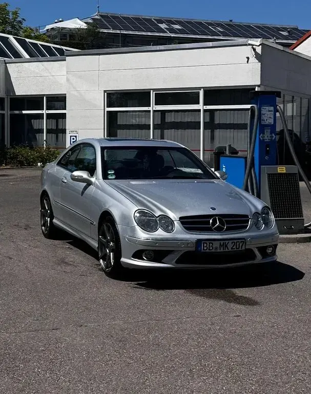 Gebraucht Mercedes CLK200 Avantgarde 163 PS (119 kW) 2006 Silber Coupé