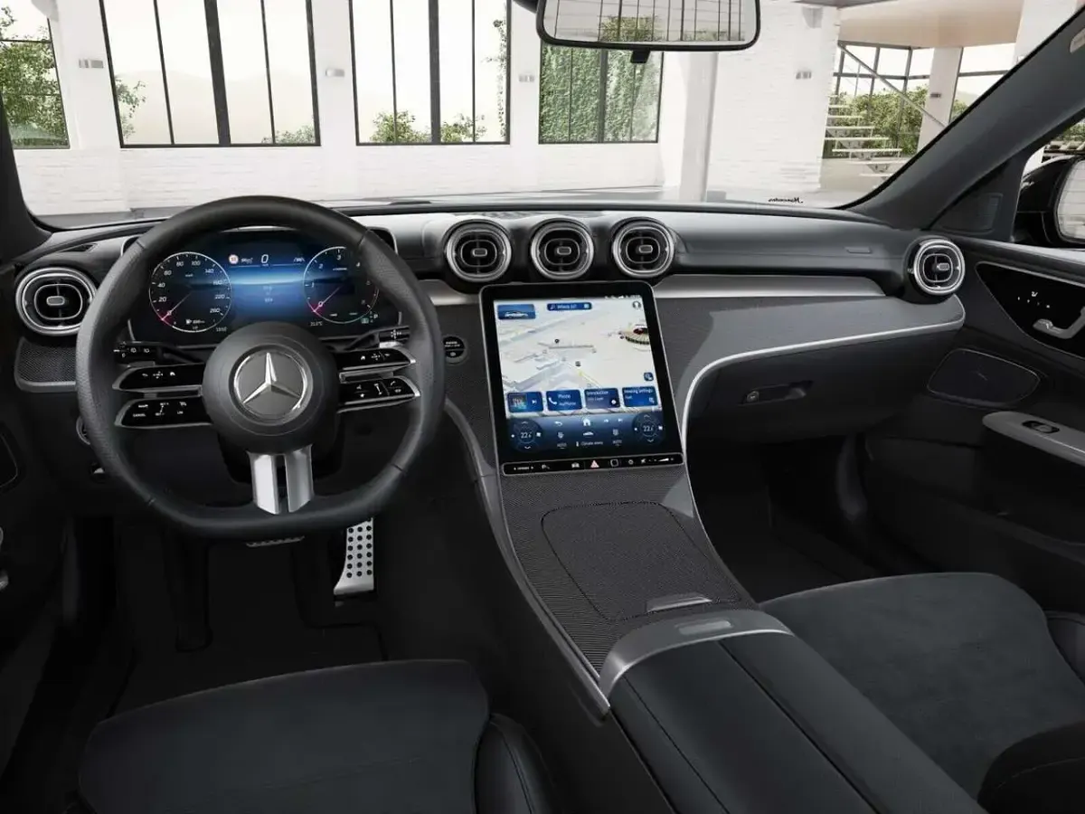 Gebraucht Mercedes C220 AMG 197 PS (144 kW) 2026 Weiß Kombi