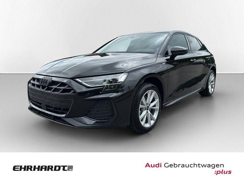 Schwarz Neu 2025 Audi A3 Sportback S-Line Limousine | 32.790 € - Bild 1/4