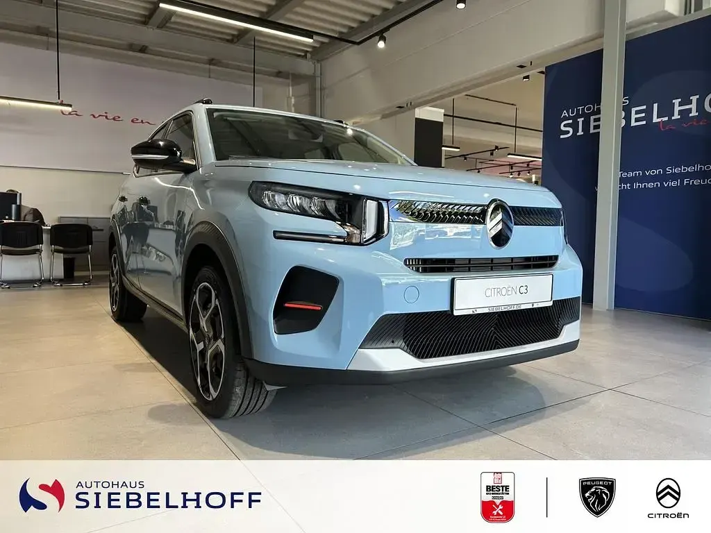 Gebraucht Citroën C3 101 PS (74 kW) 2026 Montecarlo blau SUV