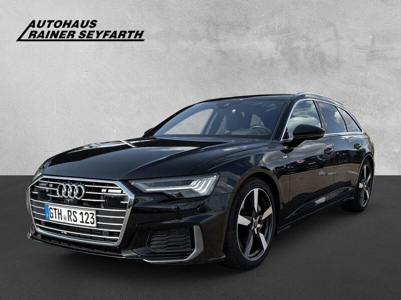Schwarz Gebraucht 2021 Audi A6 S-Line Kombi | 46.490 € (Guter Preis) - Bild 1/4
