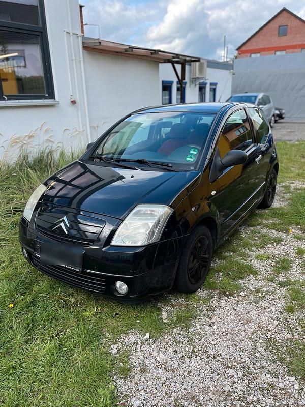 Schwarz Gebraucht 2005 Citroën C2 Kleinwagen | 320 € - Bild 1/4