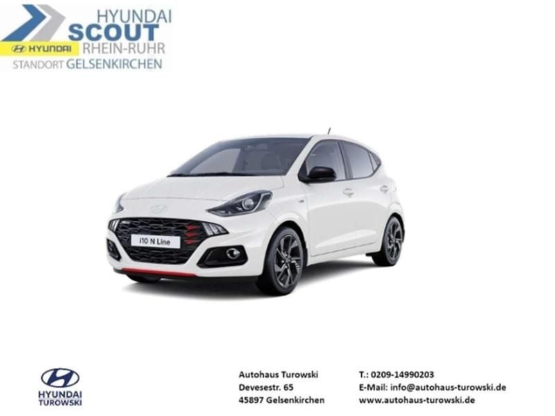 Weiß Neu 2025 Hyundai i10 N Line Kleinwagen | 20.470 € (Fairer Preis) - Bild 1/4