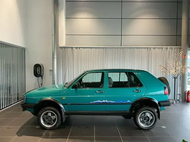 Gebraucht VW Golf Country 98 PS (72 kW) 1990 Gruen Kombi