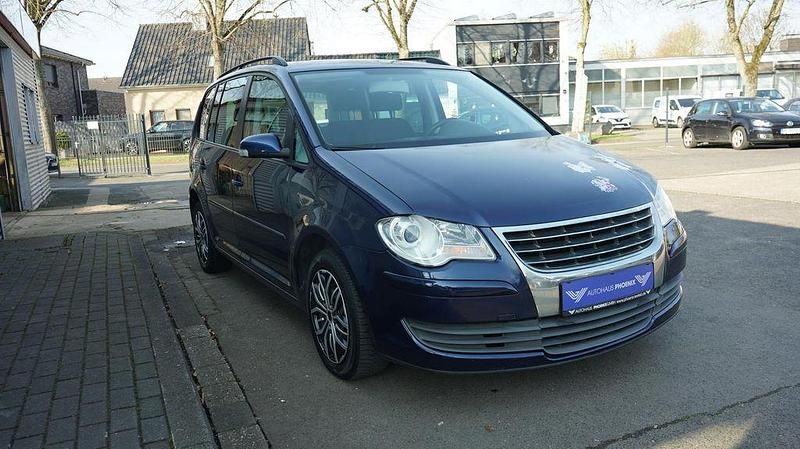 Gebraucht VW Touran 140 PS (102 kW) 2007 Blau Van / Kleinbus